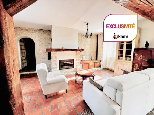 Maison 3 chambres de caractère en pierre : l'authenticité à