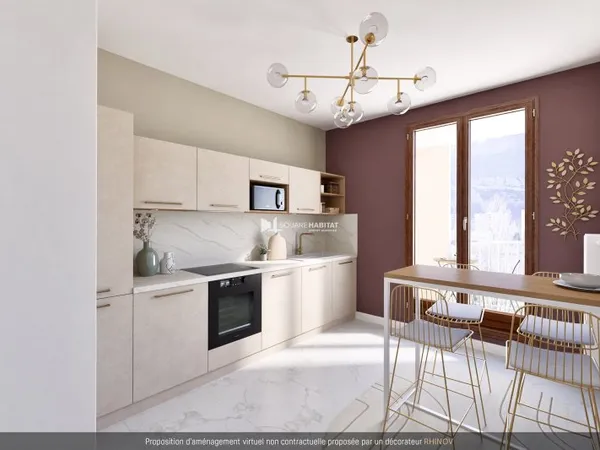 Appartement 3 pièces 55 m²