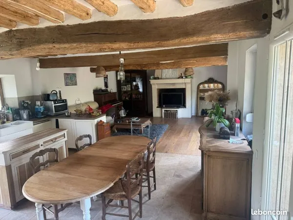 Chambre en coloc chez l'habitant - Maison normande + grand jardin - 400 CC à partir de Juillet