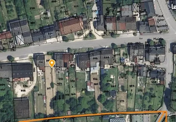Terrain 1287 m² Brieulles-sur-Bar