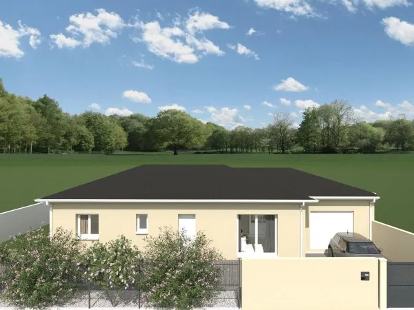Terrain + maison 89 m²