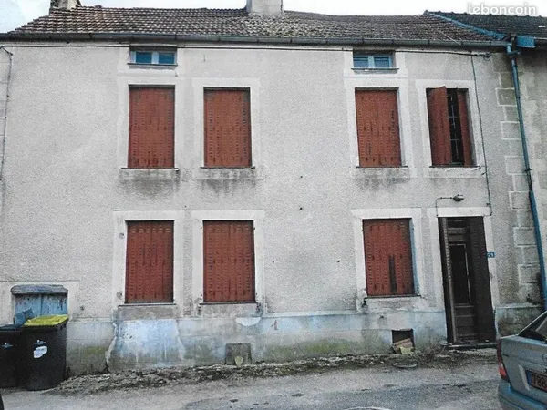 Vend Maison T3 avec grange et jardin