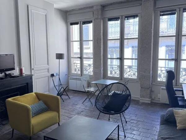 Loue appartement 51m² meublé Lyon 2ème
