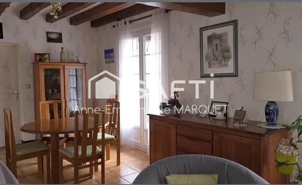 Maison sur sous-sol total au calme