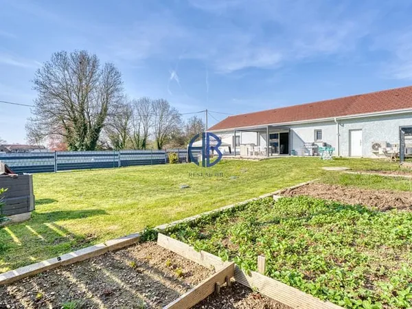 Plain pied 90 m² avec garages