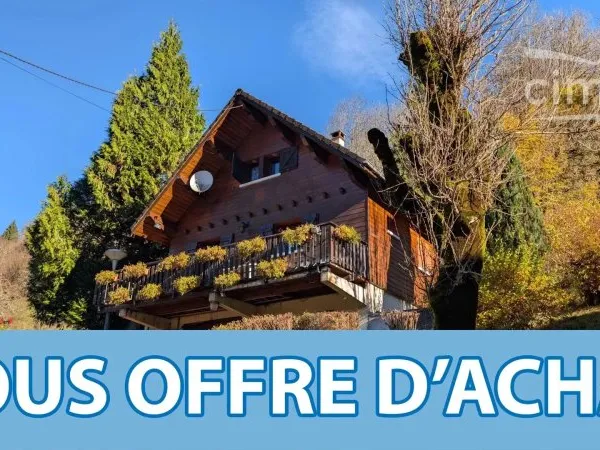 Chalet 3 Chambres avec Garage et Vue Montagne – 5 min du Centre Village
