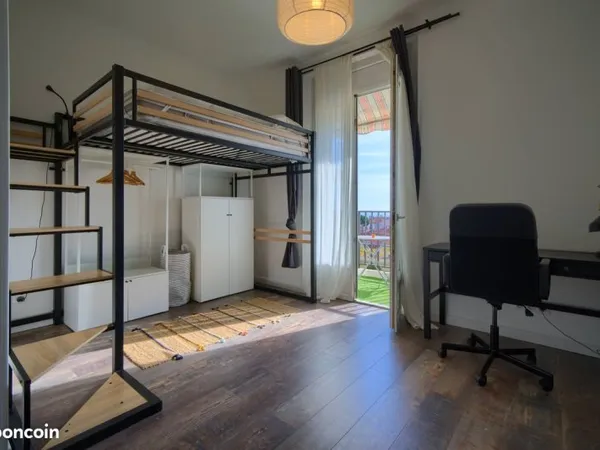 Chambres pour colocation / coliving quartier Stanislas Cannes