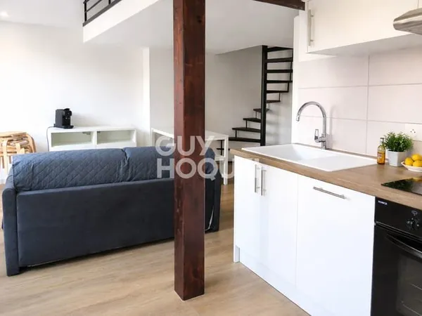 Bel appartement F2 duplex meublé METZ vieille ville