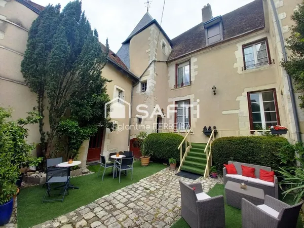 INDRE (36), HOTEL PARTICULIER DU XVIIe SIECLE AVEC GITES