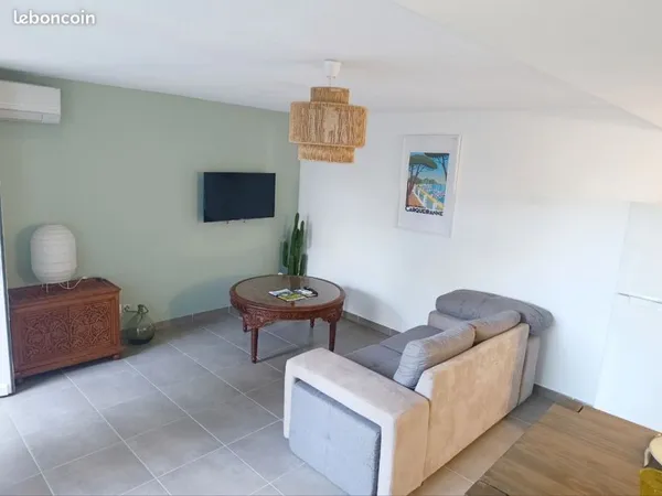 Location T3 meublé disponible jusqu'au 20 Mai