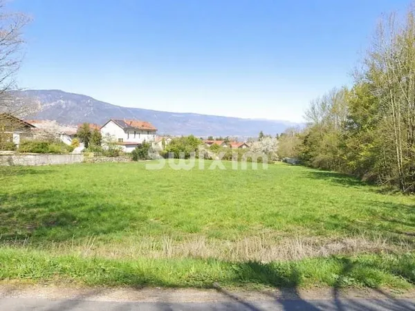 Terrain constructible 407 m² - Vulbens