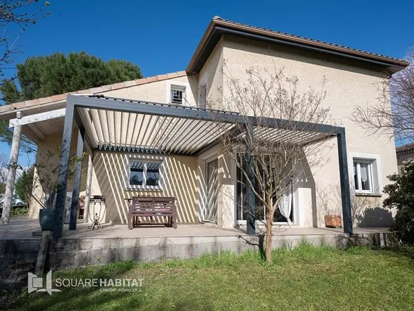 A 5 min de la future sortie A7 et de la gare!!! Villa de 128m² avec garage et terrain de 890m²