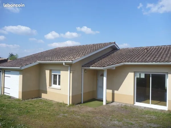 Maison plain-pied 109 m² à finir d'aménager