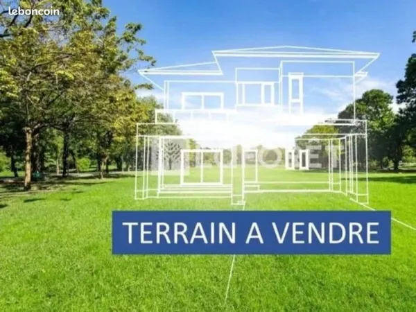 Terrain 1200 m² Caudry