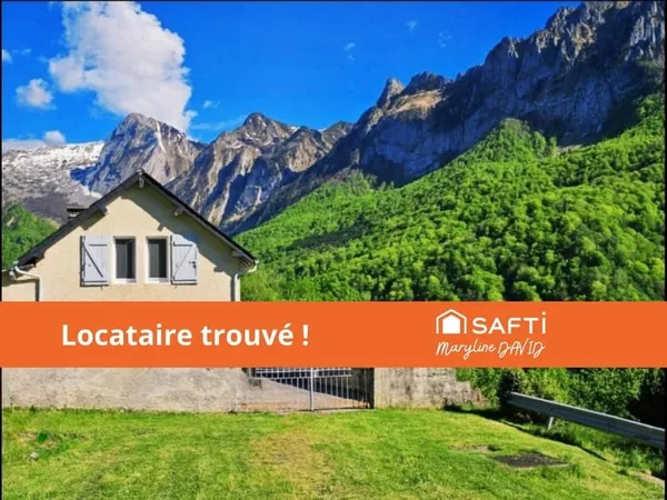 Maison à louer - Vue panoramique sur les Pyrénées