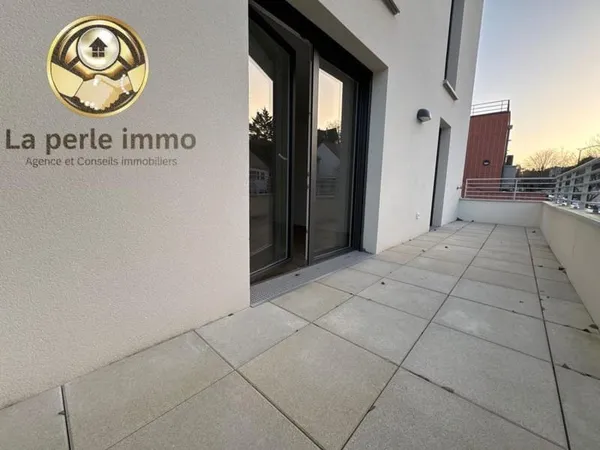 Appartement T3 neuf - balcon & terrasse - 71,50 m²