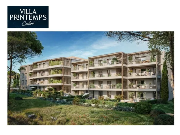 GRAND T2 NEUF BAIE DE CALVI