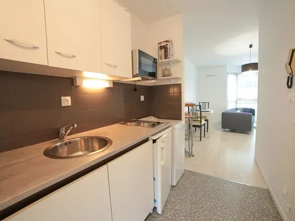 Studio meublé - MONT SAINT AIGNAN - 27.25 m2 - Référence LEPOR-EGLIS-RDC