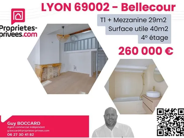 Appartement 1 pièce 21 m²