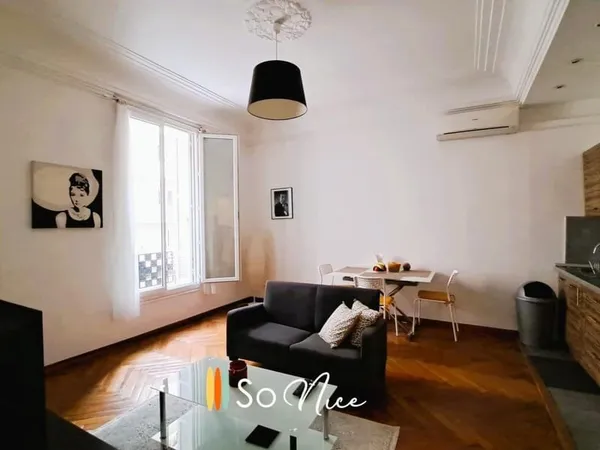 Quartier des Musiciens Nice 06000 - Type 2 meublé et climatisé 33m2