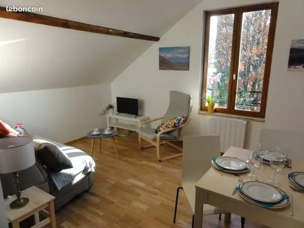T2-35m2 Centre Très calme, Parking sécurisé, Jardin partagé, Gare à pied, Local Vélos