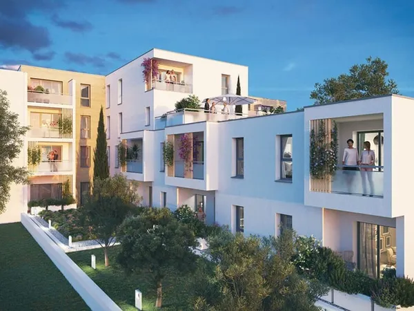 Appartements , du T2 au T4, T3 66 m2, Ascenseur, parking privé et sécurisé, terrasses