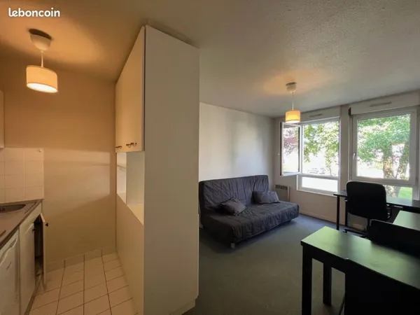 Studio 1 pièce 23 m²