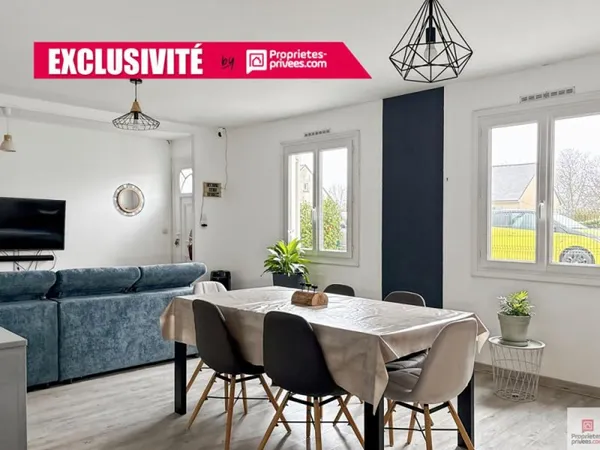 Maison plain pied - Solesmes 4 pièce(s) 93 m2
