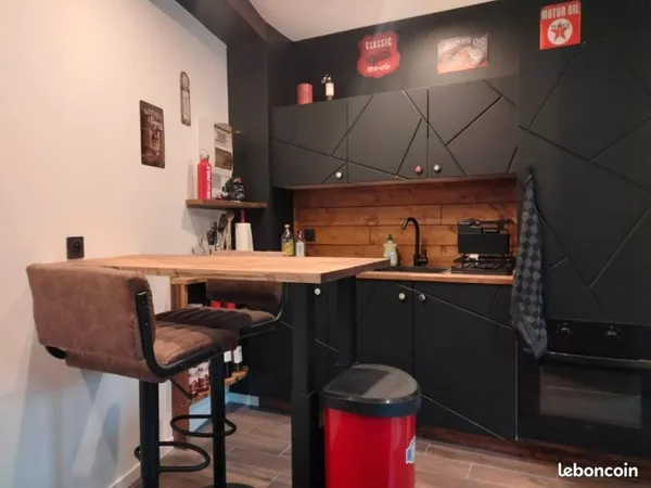Meublé avec terrasse tout compris
