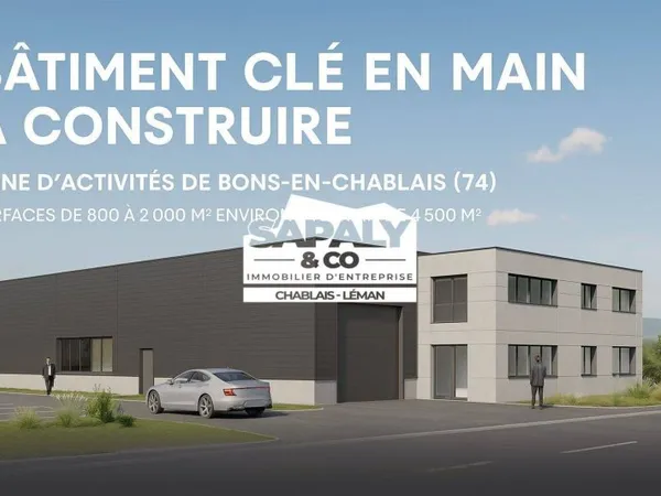 Entrepôt 1400 m²