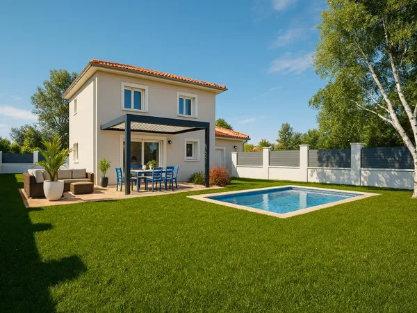 Terrain + maison 96 m²