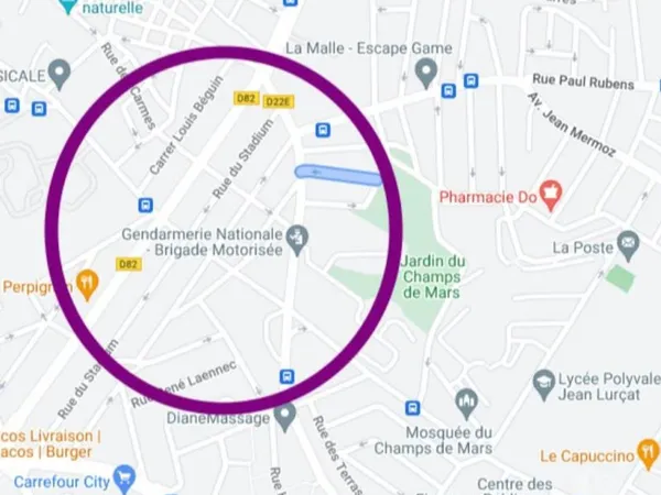 Vds maison de ville Perpignan R+1 avec 2 F3 + extérieurs