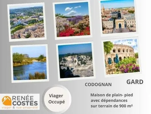 Viager occupé - F71-H72 ans - CODOGNAN (30920)