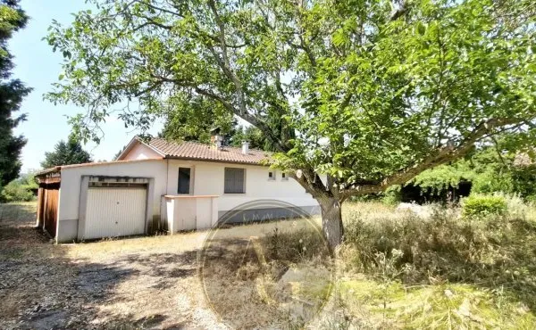 Maison T4 de 88m² sur 2 600m2 de terrain au centre de Castelnaudary