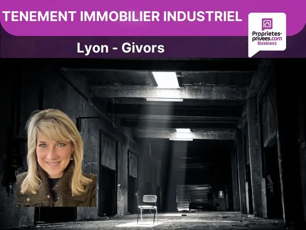 69520 GRIGNY - Entrepôt d'activité, local industriel de 2.300 m²