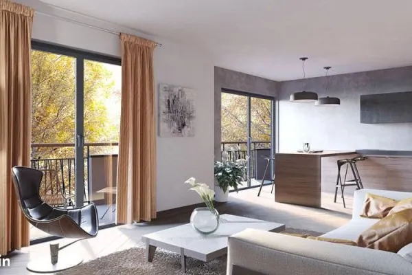 Studio 1 pièce 37 m²