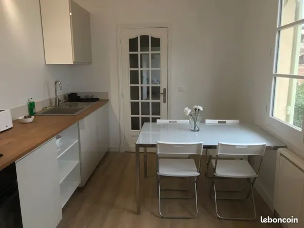 T3 avec Jardin meuble