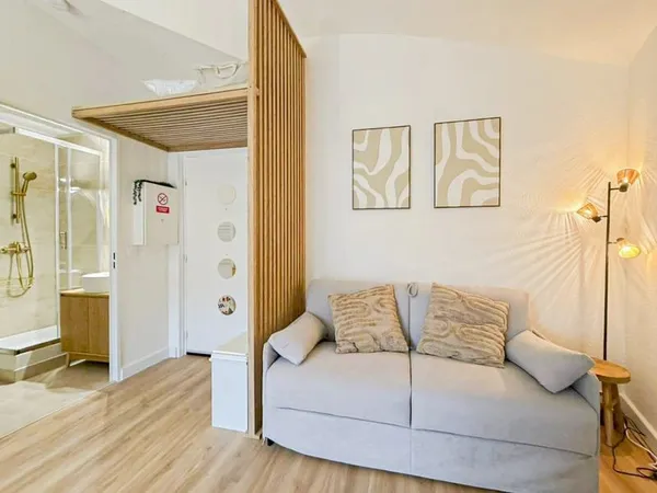 Studio de 20m² avec balcon sans vis à vis