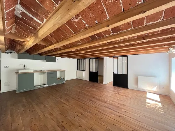 Magnifique LOFT rénové 55m2 avec PARKING