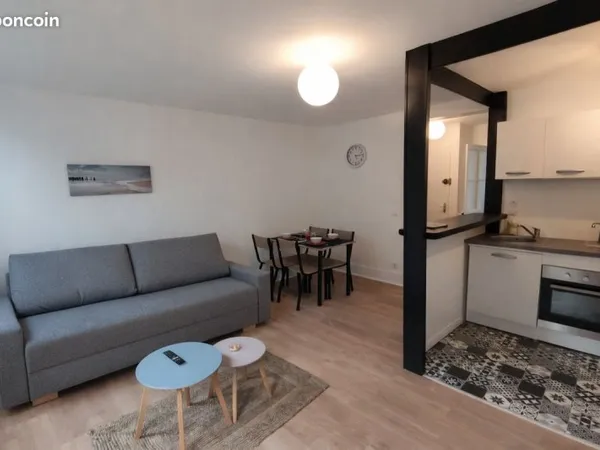 🏡 À louer appartement - T2 meublé - BOULOGNE-SUR-MER, proche gare et centre-ville, secteur Brequerec
