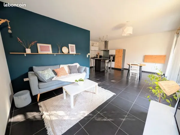 T3 meublé et climatisé avec jardin - Calme & Lumineux - 63 m²