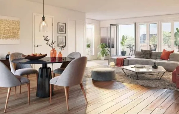 Saint-Germain-en-Laye - 2 pièces 46 m2 avec jardin privatif et parking