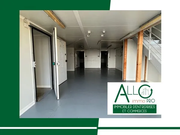 Entrepôt Briscous 200 m2 proche autoroute LABO Culinaire