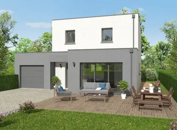 Projet de construction d'une maison 98 m² avec terrain à SAINT-JEAN-DE-LINIERES (49)