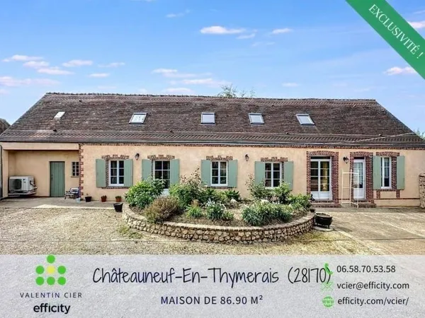 Maison de plain-pied 3 pièces 82 m²