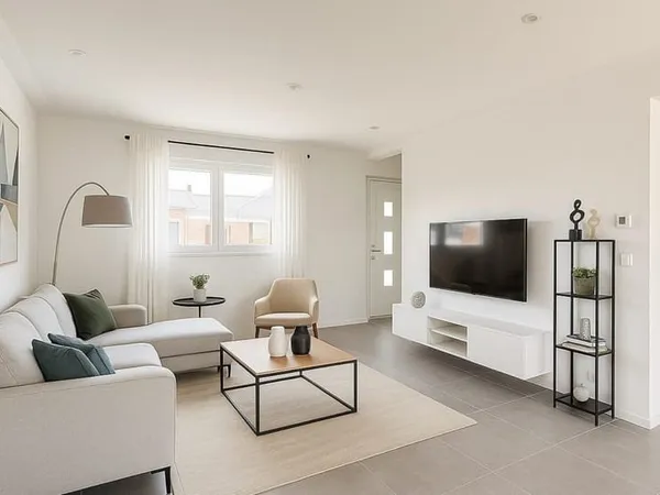 Maison neuve livrée fin janvier, prête à accueillir votre