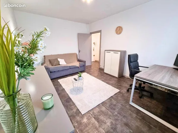 🏡 Studio meublé 30m² - Saint-Étienne Châteaucreux - Proche gare
