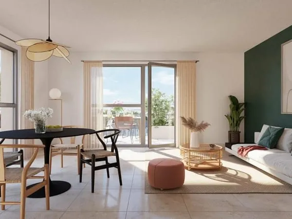 LES FRUITIERS - 3 PIECES 1er ETAGE