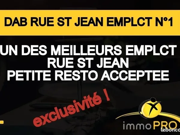Fonds de commerce 100 m²