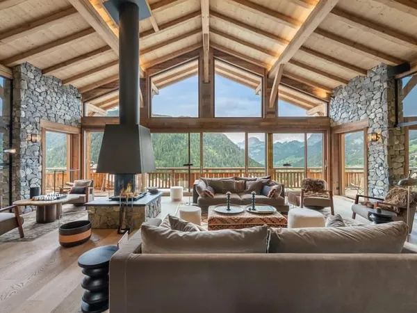Chalet neuf - 4 chambres - piscine privative - CHÂTEL